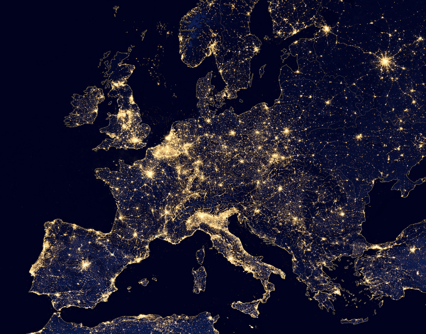 Kaart karakters steden Europa