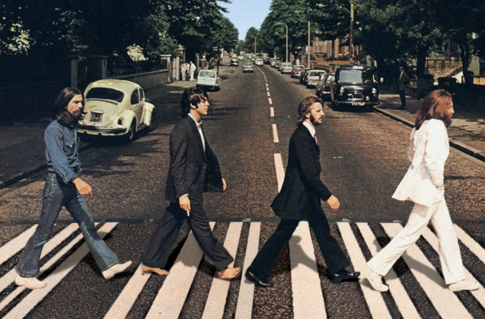 Voorkant album Abbey Road van The Beatles