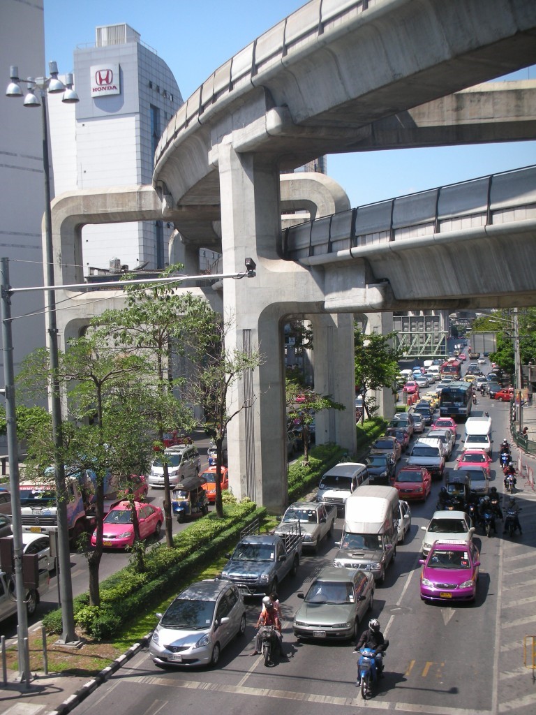 Skytrain in Bangkok