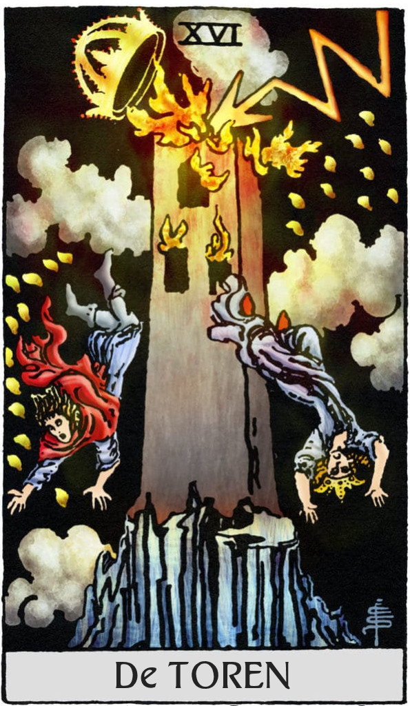 tarotkaart De Toren