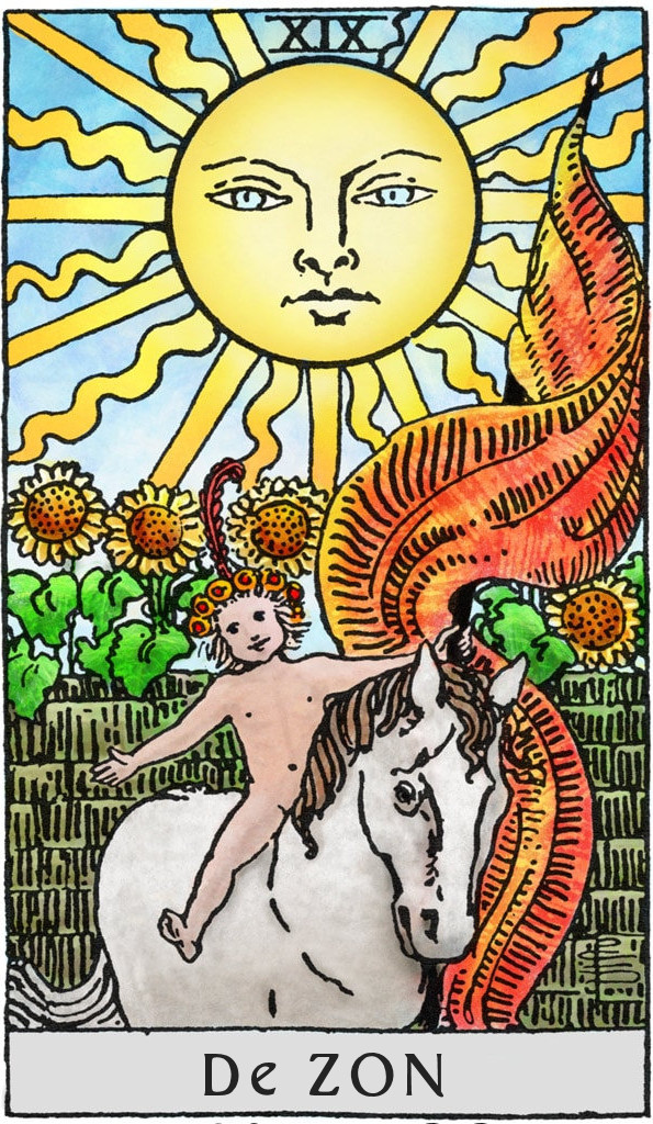 tarotkaart De Zon