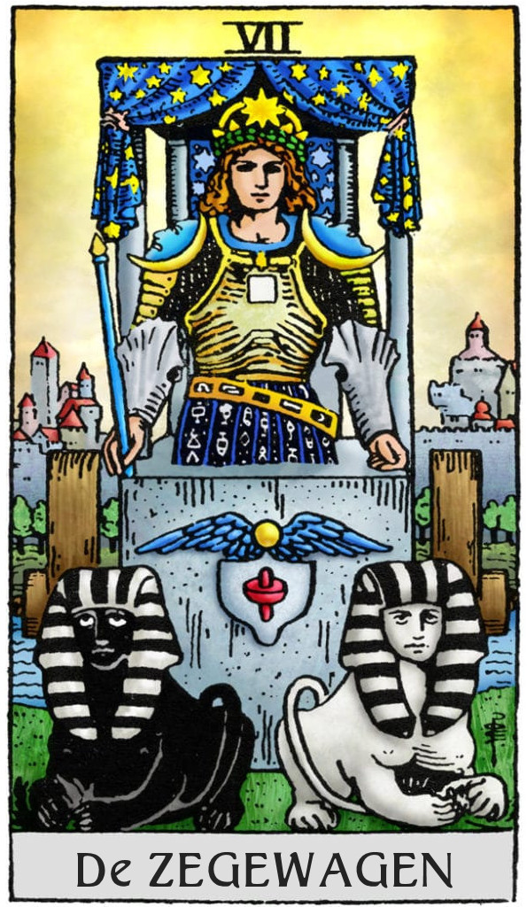 tarotkaart De Zegewagen