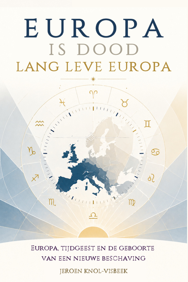 Boek voorkant Europa is dood lang leve Europa